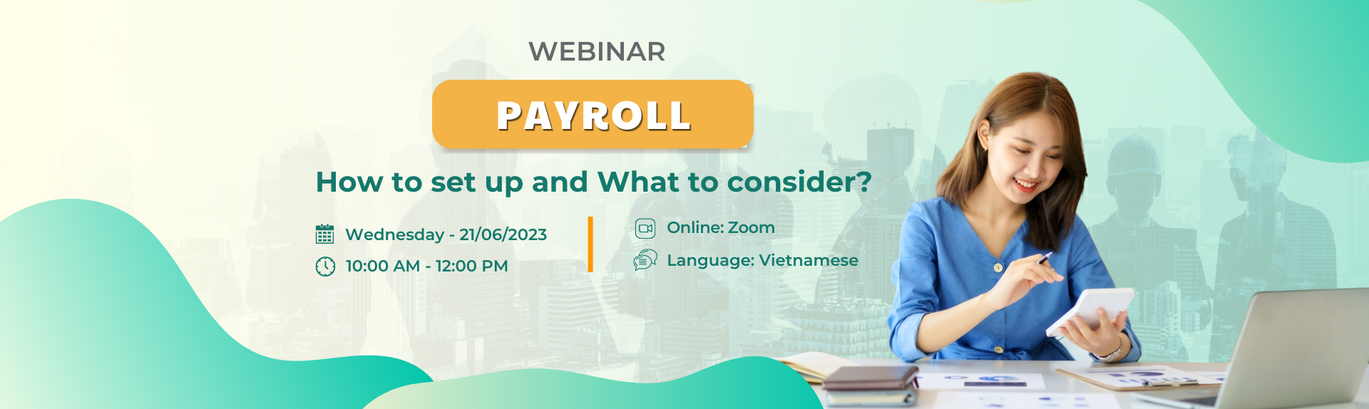 Webinar: Payroll - How To Set Up And What To Consider?
