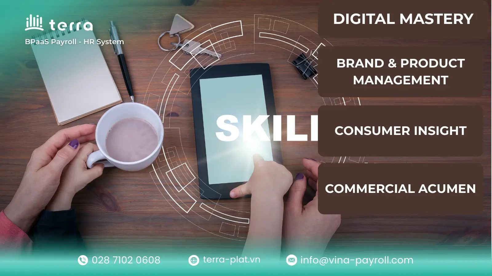 Strategic marketing and digital skills for Head of Marketing