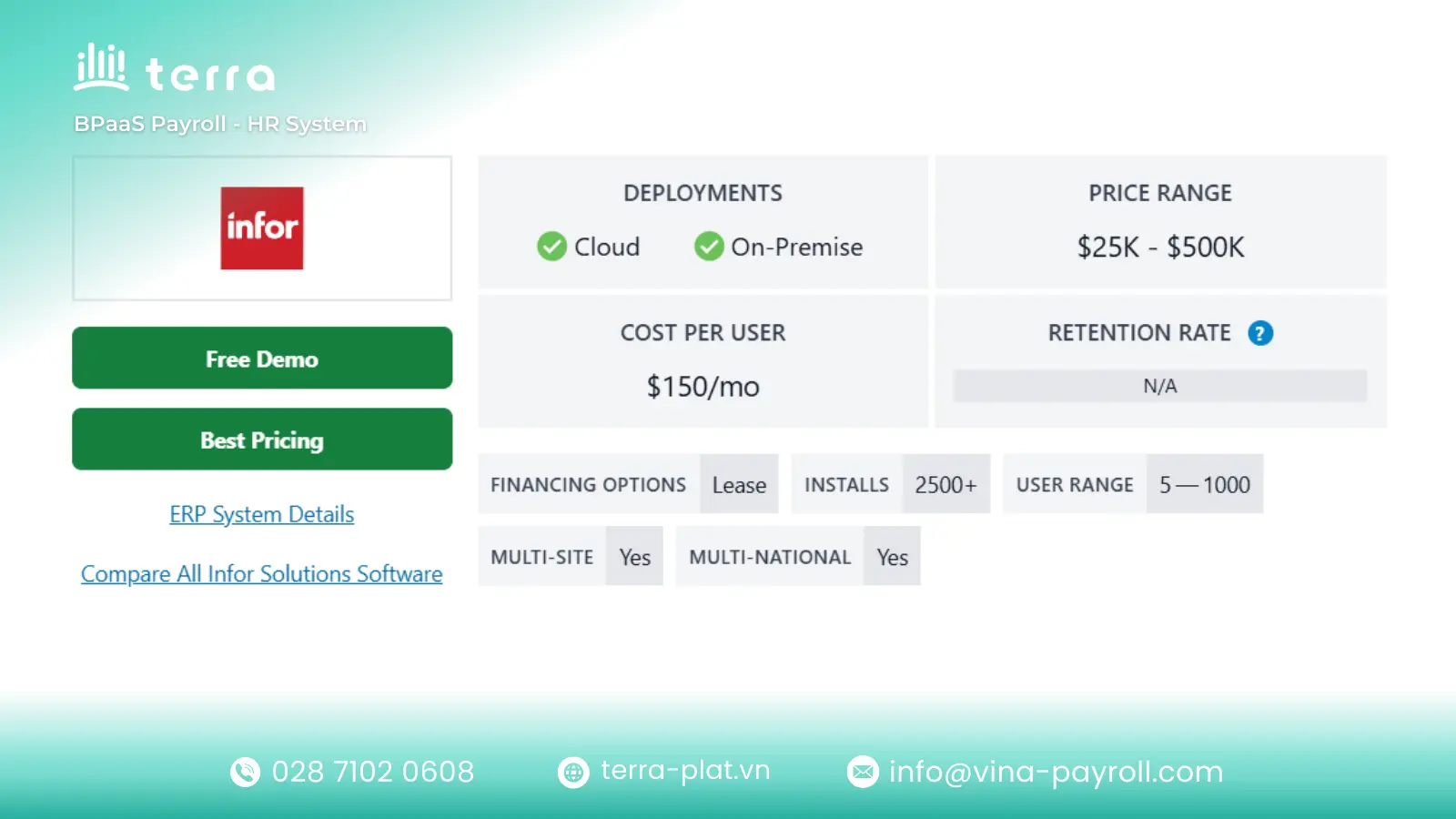 Infor CloudSuite Industrial