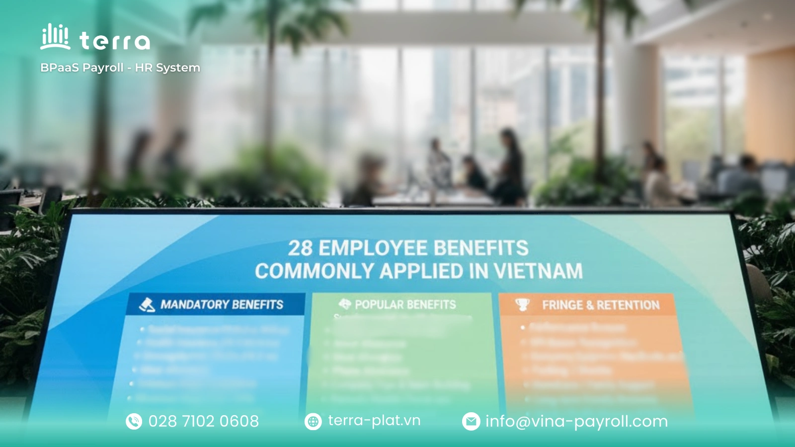 Breakdown of 28 benefits, categorized from legal "must-haves" to competitive "differentiators."