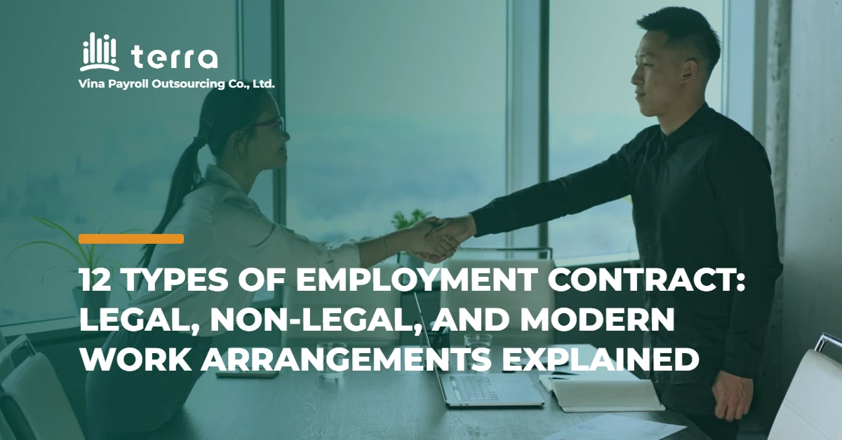 12 types of employment contract: Legal, non-legal, and modern work arrangements explained