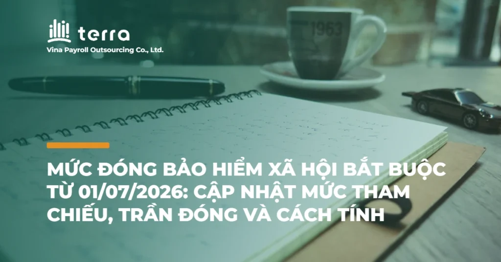 Mức đóng bảo hiểm xã hội bắt buộc từ 01/07/2026: Cập nhật mức tham chiếu, trần đóng và cách tính