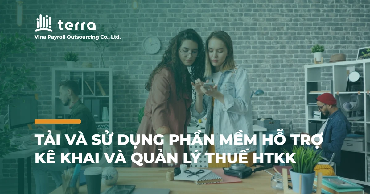Tải và sử dụng phần mềm hỗ trợ kê khai và quản lý thuế HTKK