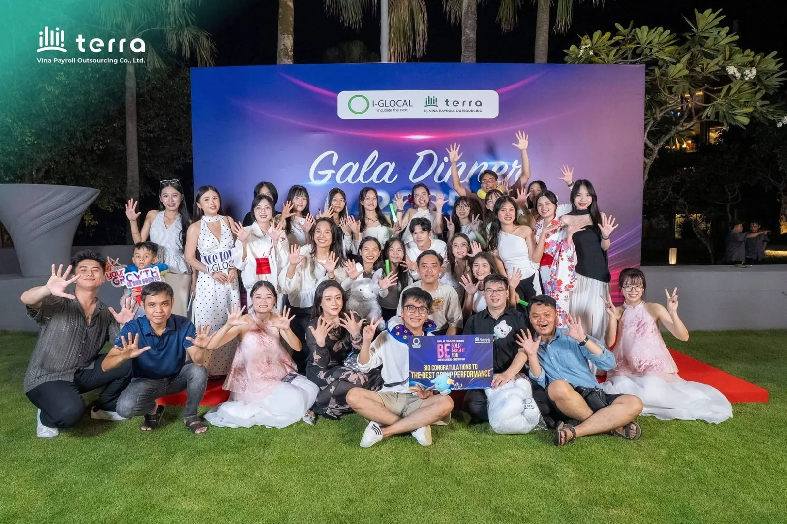 terra team at Gala Dinner 2026